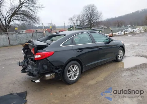 2017 Hyundai Sonata Se z USA, uszkodzony, nr VIN 5NPE24AF9HH444065